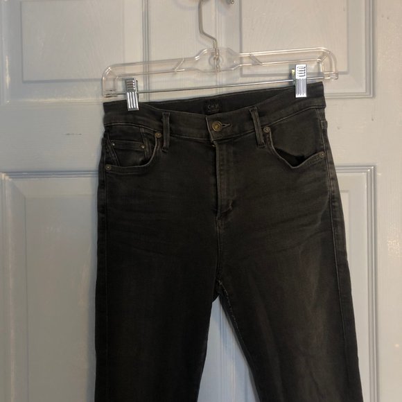 Citizens of Humanity High Crop Skinny in Black - Picture 4 of 5